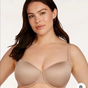 Thirdlove 24/7 tshirt nude bra size 36F